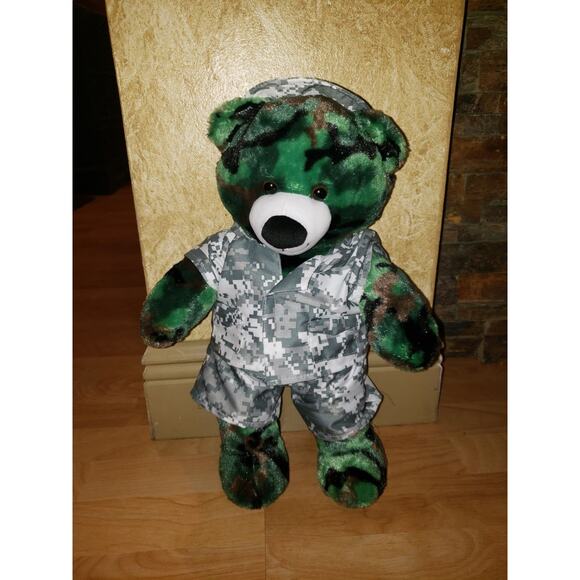 Build A Bear military camo bear - Picture 2 of 4